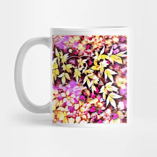 Pastel Vines and Flowers Mug